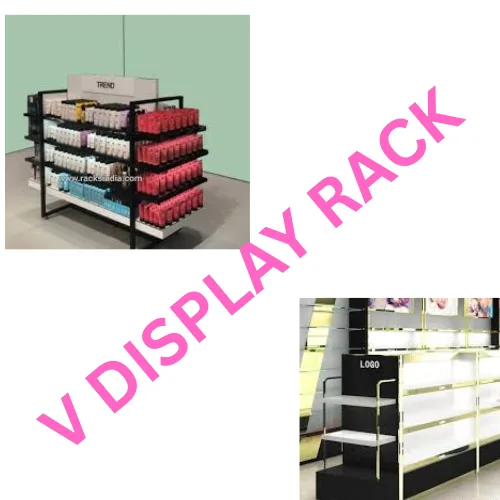Cosmetic Rack Design For Shop