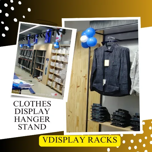clothes display hanger stand