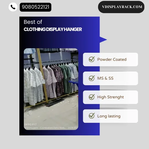 clothing display hanger