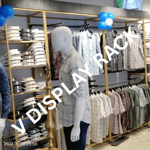 clothing display wall