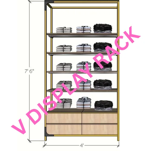 wall mounted clothes stand