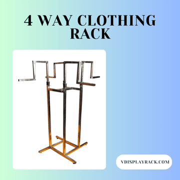 4 way clothing rack