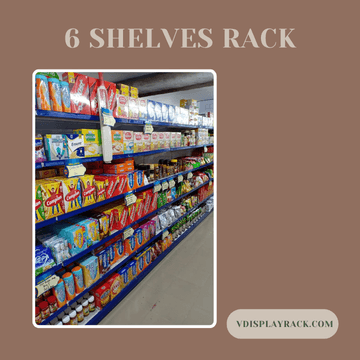 6 shelves rack