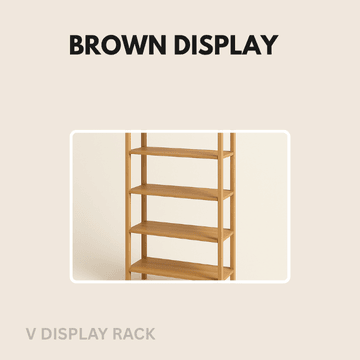 brown display
