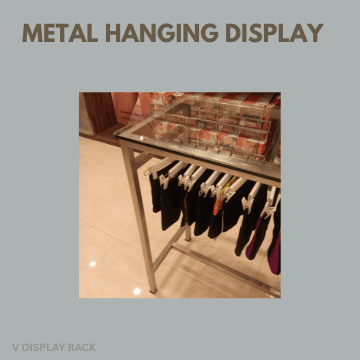 metal hanging display