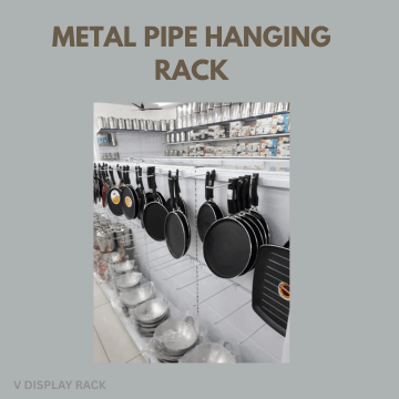 metal pipe hanging rack