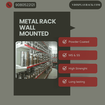 metal rack wall mounted