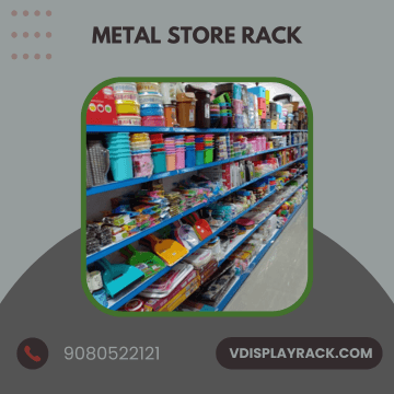 metal store rack