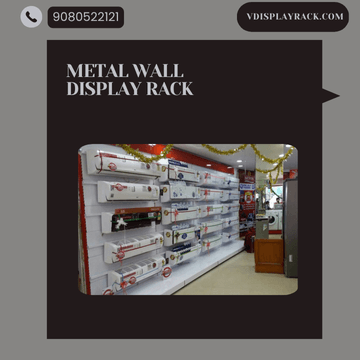 metal wall display rack