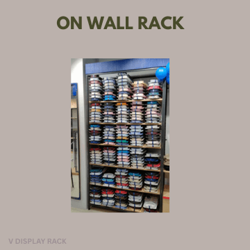 on wall rack