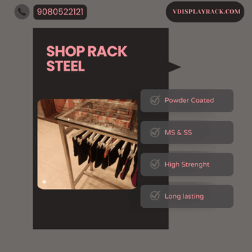 shop rack steel