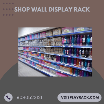 shop wall display rack