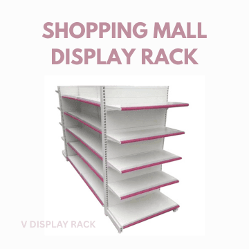 shopping mall display rack