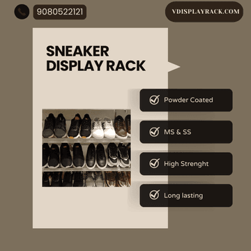 sneaker display rack