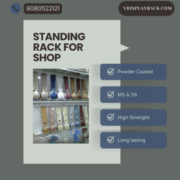 standing rack for shop