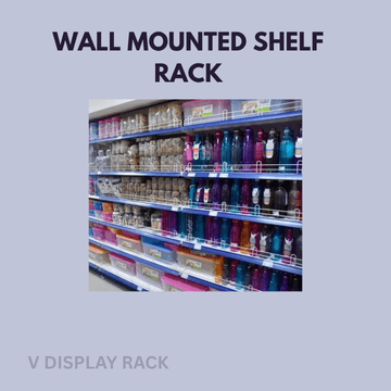 wall mounted shelf rack