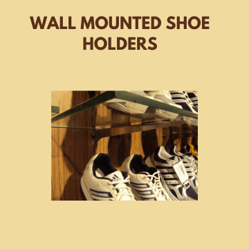 wall mounted shoe holders