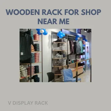 wooden rack for shop near me