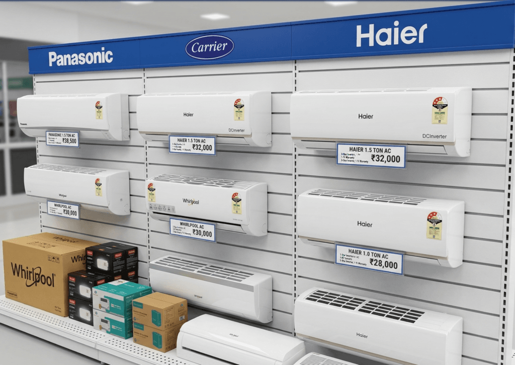 Electronic Display Racks