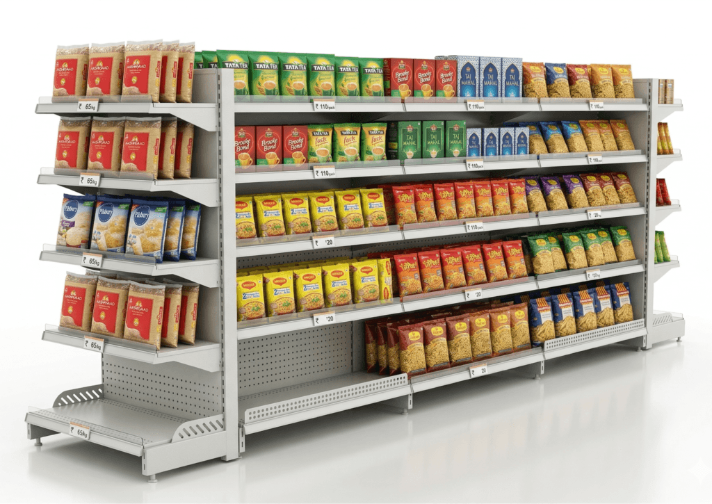 Supermarket Racks Manufacturing