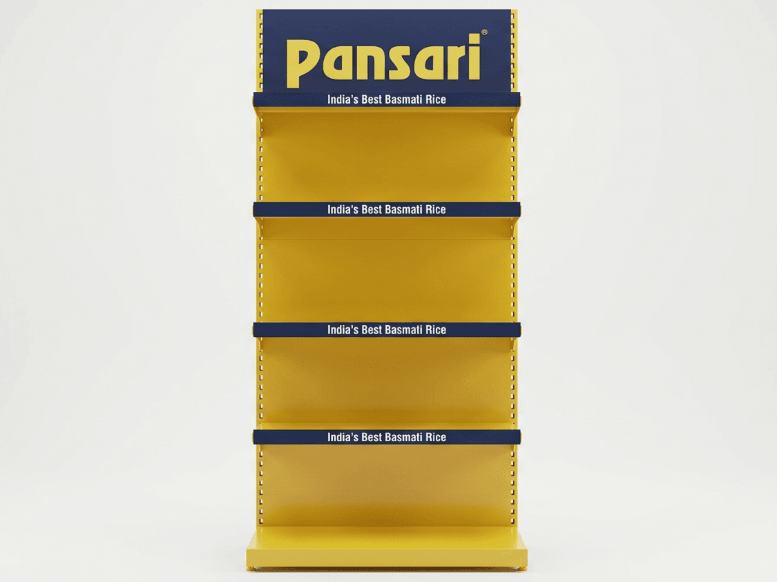 supermarket rack colour